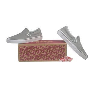 Van's Classic Slip On Wild Dove Grey W8.5 M7